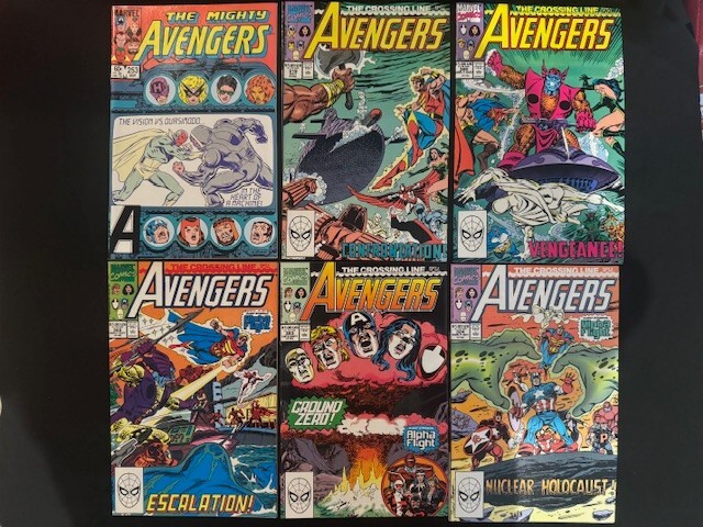 MARVELコミック セット Marvel Comics - Avengers 1st Series - Comic Book Lot of 6 Issues