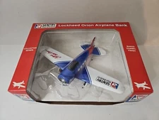 Sentry Hardware 1932 Lockheed Orion Vintage Airplane Coin Bank