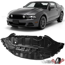 Front Engine Splash Shield Under Cover For 2013 2014 Ford Mustang GT BASE Model