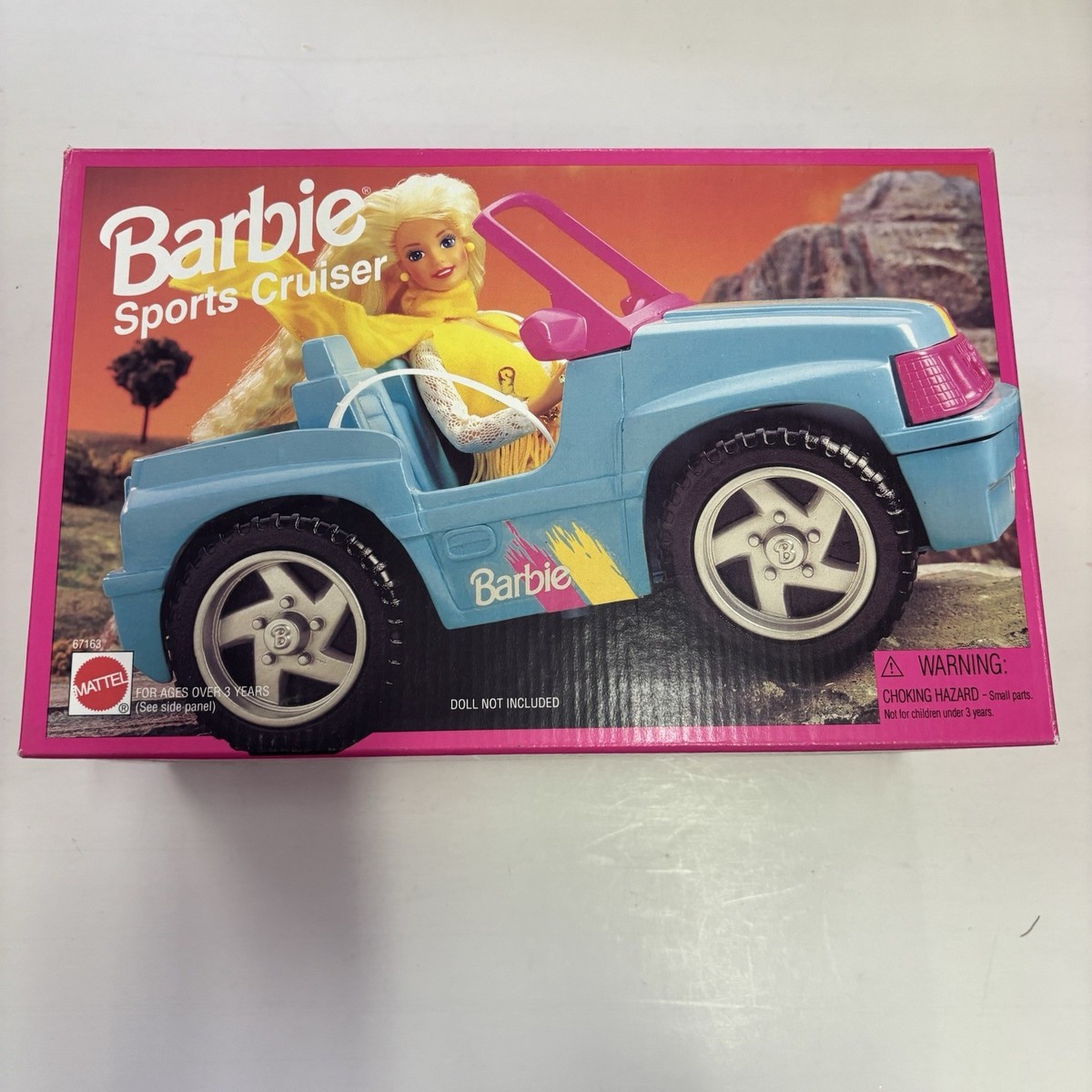 VINTAGE 1995 Barbie Sports Cruiser/New in Box. Teal/Multi-Color