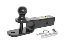  50595 3-in-1 ATV UTV Trailer Hitch Mount with Hitch Ball and Winch Strap Loop 