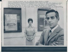 1960 Photo Pasadena Playhouse Business Manager Alexander Holt Business French