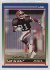 1990 Score Eric Metcalf #30 13vc