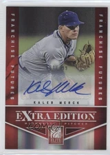 2012 Elite Extra Edition Franchise Futures Signatures /799 Kaleb Merck Auto 0f8