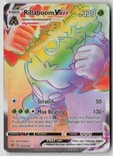 Rillaboom VMAX 193/192 Rainbow Rare Rebel Clash Pokemon DMG on eBay