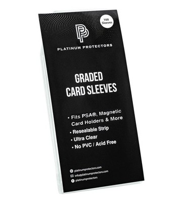 Platinum Protectors Resealable Graded Card Sleeves for PSA, CGC and TAG Slabs...