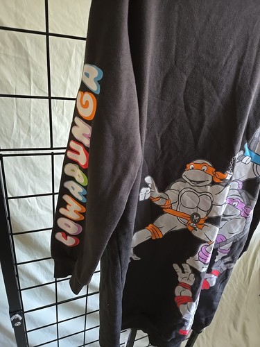 Nickelodeon Dresses Ninja Turtle XL Youth Cowabunga Hooded Sweatshirt Dress - Picture 2 of 5