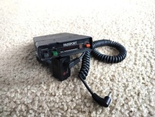 Vintage Cincinnati Microwave Passport Escort Radar Detector w/ Power Supply