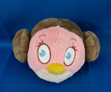 Angry Birds Star Wars Princess Leia Plush Pink Bird 2012
