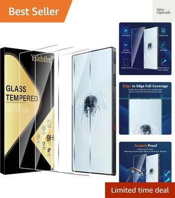 Ultimate HD Clear Screen Protectors for Nubia Red Magic 10 Pro - 3 Pack Bundle