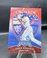 2018 Panini Chronicles Crusade Ruby Wave Prizm /199 Amed Rosario #23 Rookie RC