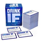 Drink IF Hilarious Adult Drinking Game. Party Card Game For Friends & Family