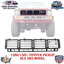 New Front Grille Assembly Painted Black Oem Replaces For 1980-1981 Toyota Pickup New Front Grille Assembly Painted Black Oem Replaces For 1980-1981 Toyota Pickup