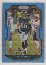 2020 Panini Prizm Blue Wave Prizm 181/199 Zach Ertz #170 7bt