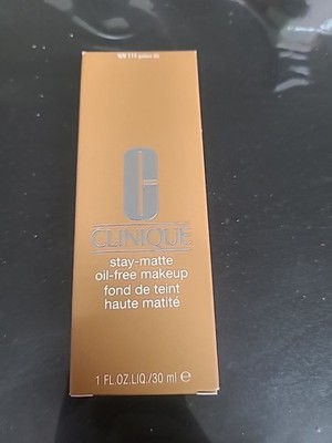 clinique stay-matte oil-free makeup Golden