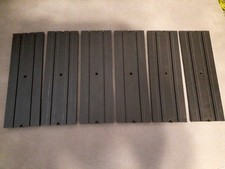 VINTAGE Aurora Model Motoring HO 9" Straight Roadways Lot Of 6 No. 1517