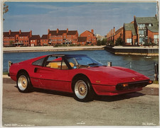 Ferrari 308 Gtsi Power Graphics Poster Pg962 16x20 Vintage