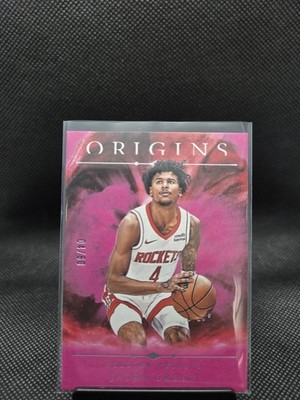 2024-25 Panini Origins Pink 4/60 Jalen Green #50 - Jersey Number