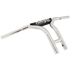 Factory 47 Chrome 1 1/4 in. MX47 Pullback T-Bar 12 in. Rise Handlebar hb4102512c