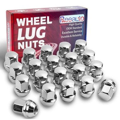 20 PCS M14X1.5 Lug Nuts Chrome 1.5'' for 10-22 Camaro 14-21 Impala 13-15 Malibu 9