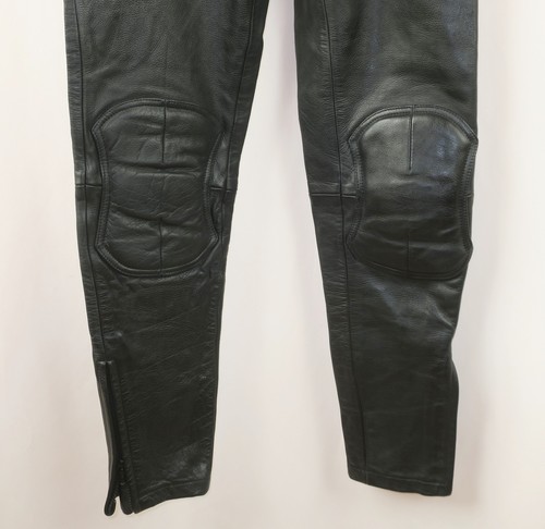 AKITO DONNA PANTALONI MOTO BIKER IN PELLE taglia EU-40 - Foto 3 di 13