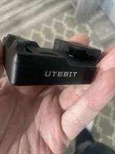 UTEBiT Black Quick Release QR Plate Adapter with 1/4" Screw for Monfrotto plate