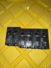 Siemens 20A Q220 Double-Pole Circuit Breaker Type A 120/240v Lot Of 3 