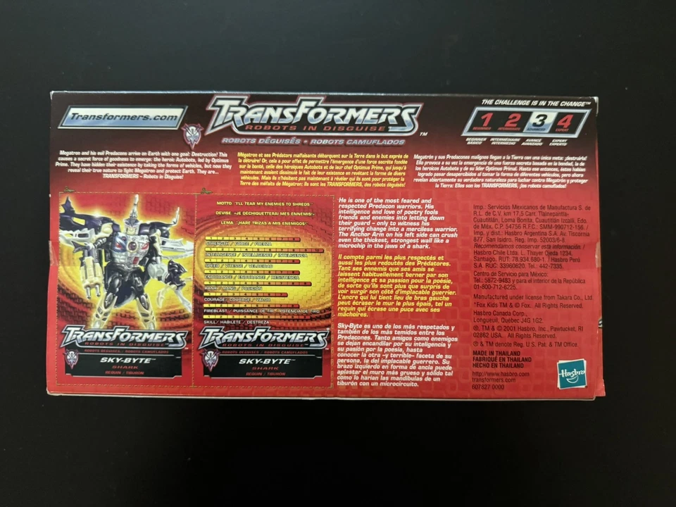 Transformers Robots in Disguise (RID) Sky-Byte - ¡Nuevo y sin abrir! Foto 2 de 4