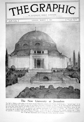 Altes 1925 Universitätsgebäude Jerusalem Everard Hambro Oxford Bootsrennen 20.