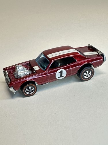 Vintage Hot Wheels Redline 1970 Red Nitty Gritty Kitty #1 - Foto 19 di 21