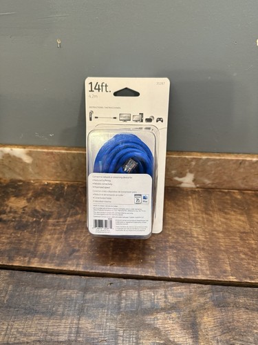 Brand new sealed GE 14 ft. Blue Cat6 Ethernet Cable - 第 1/3 張圖片