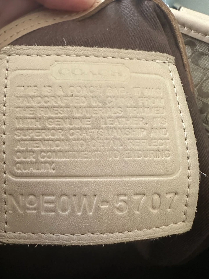 Bolsa de pañales Coach Foto 4 de 4