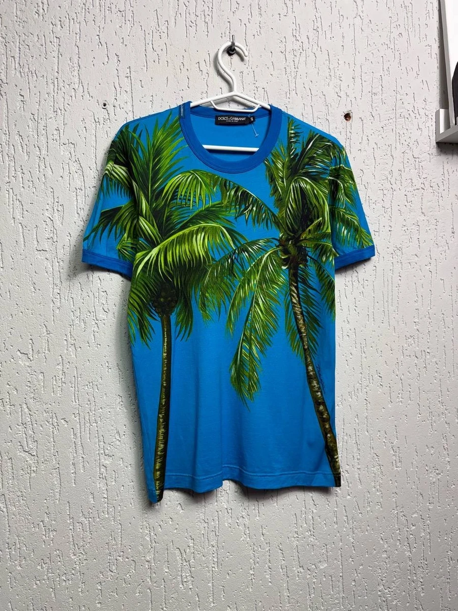 Dolce & Gabbana パームツリー柄 Tシャツ 44
