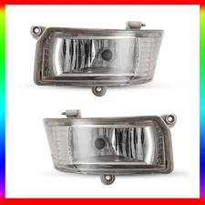 Pair Fog Lights For 2005-2006 Toyota Camry Bumper Clear Lamps Wiring Switch Set