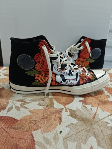 Converse Chuck Taylor All Star Hi Dia De Los Muertos Shoes 173112C Men's 11.5 - Bild 2 von 7