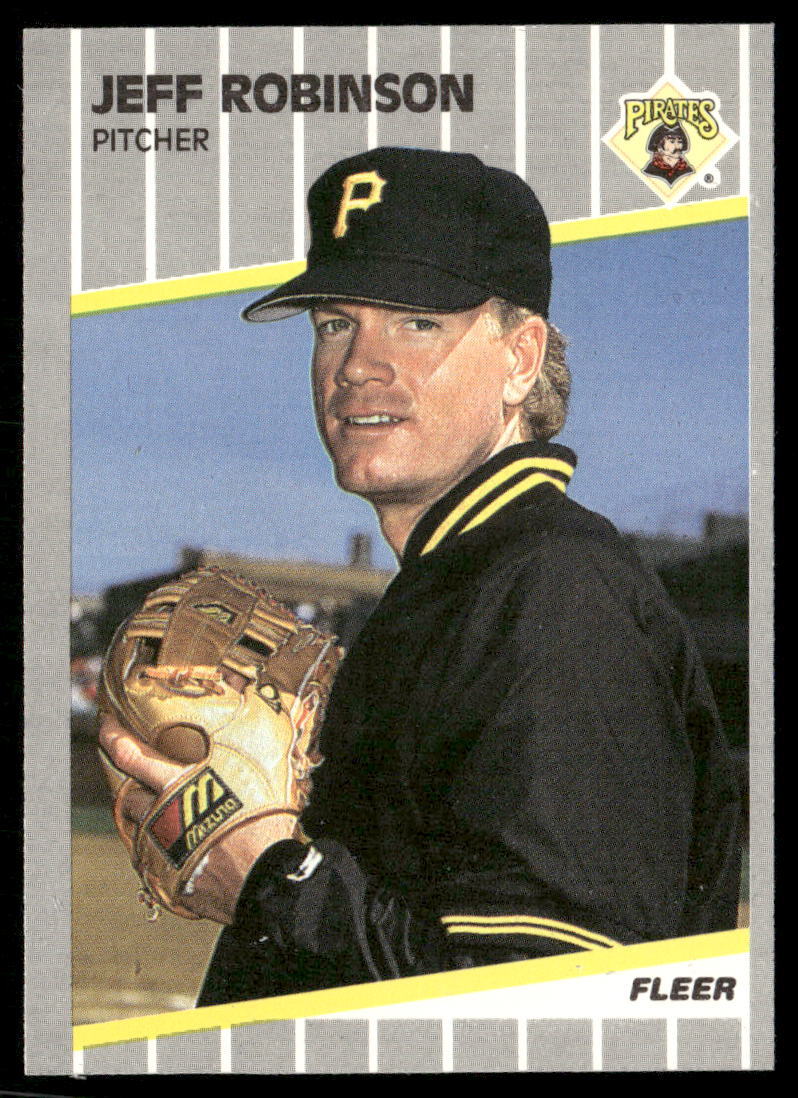 1989 Fleer #220 Jeff Robinson Glossy