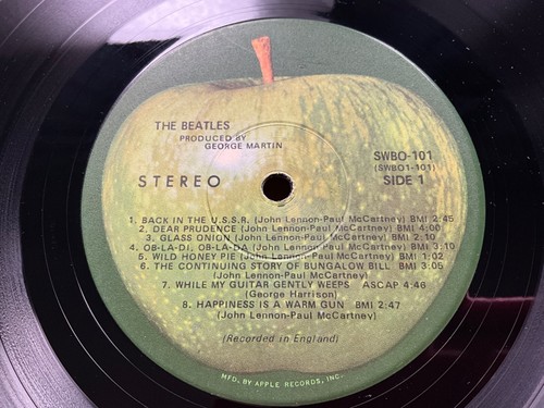 U5-21 THE BEATLES White Album - DOUBLE LP - SWBO-101 - PICTURES & POSTER - ROCK - Picture 6 of 20