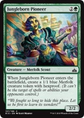 4x Jungleborn Pioneer Rivals of Ixalan COMMON Magic Gathering MINT UNPLAYED