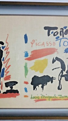 Pablo Picasso Toros Y Toreros Luis Miguel Domingiun Lithogra