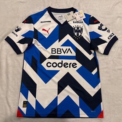2023-24 Puma Men s Monterrey Third Soccer Jersey Medium M Mexico Liga MX Rayados