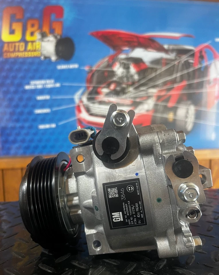 COMPRESSOR A/C FIT BUICK ENCORE, ENCORE GX 20-21, CHEVROLET SONIC 13-20, 98495 - Imagem 2 de 4