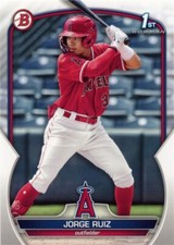 2023 1st Bowman Paper #BP-123 Jorge Ruiz