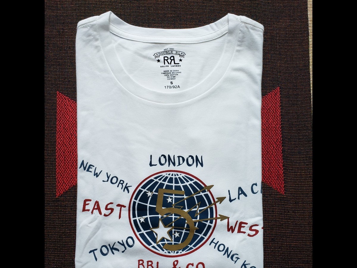 Double RL RRL Ralph Lauren Natural Cotton French Terry
