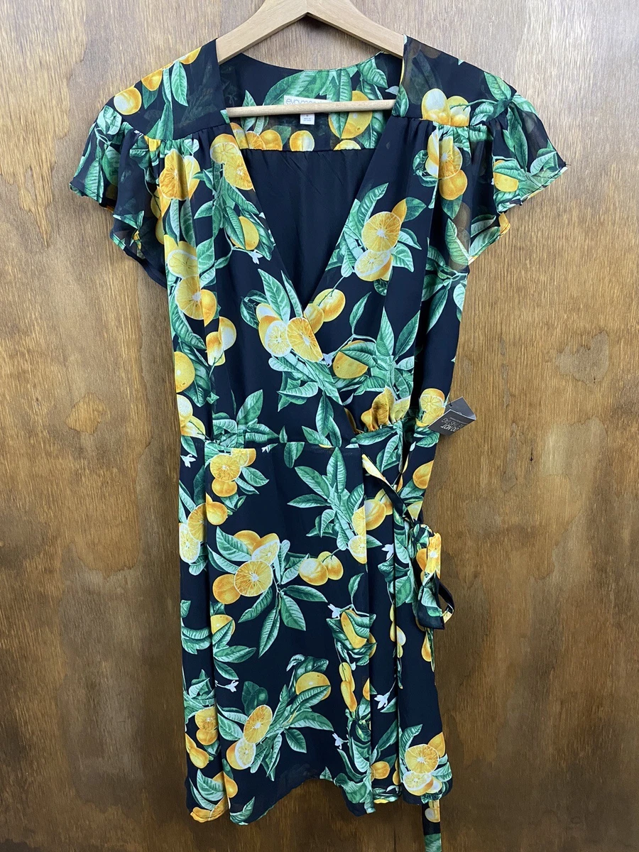 Eva mendes shop wrap dress