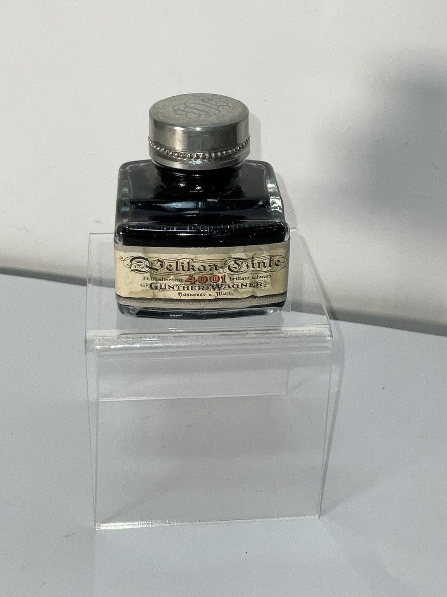 PELIKAN TINTE 4001 50ml Ink 70 Made In W. Germany W/ SILVER PELIKAN TINTE 4001 50ml Ink 70 Made In W. Germany W/ SILVER