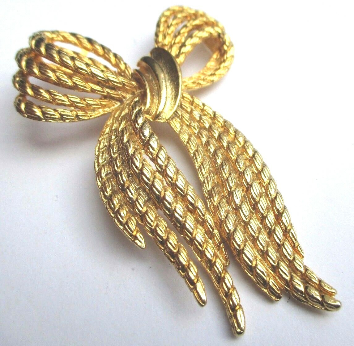 Broche Vintage Ancienne – Or Finement Travaillé – Occasion Très Bon état