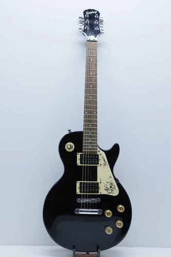 1998 epiphone Les Paul Electric Guitar Made In Japan Signed