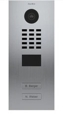 DoorBird D2102V IP Video Door Station, 2 Call Button in Stainless Steel V4A NEW