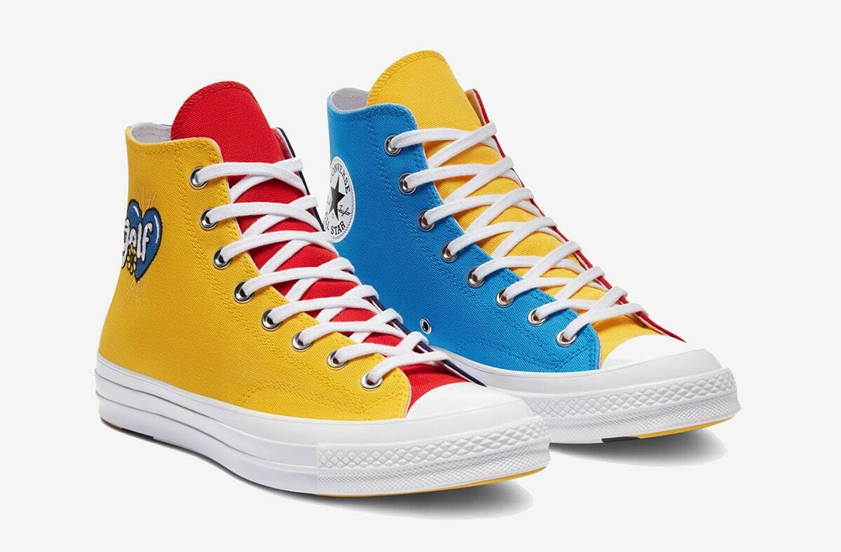 CONVERSE CHUCK TAYLOR 70 HI X GOLF WANG LE FLEUR Tripanel High