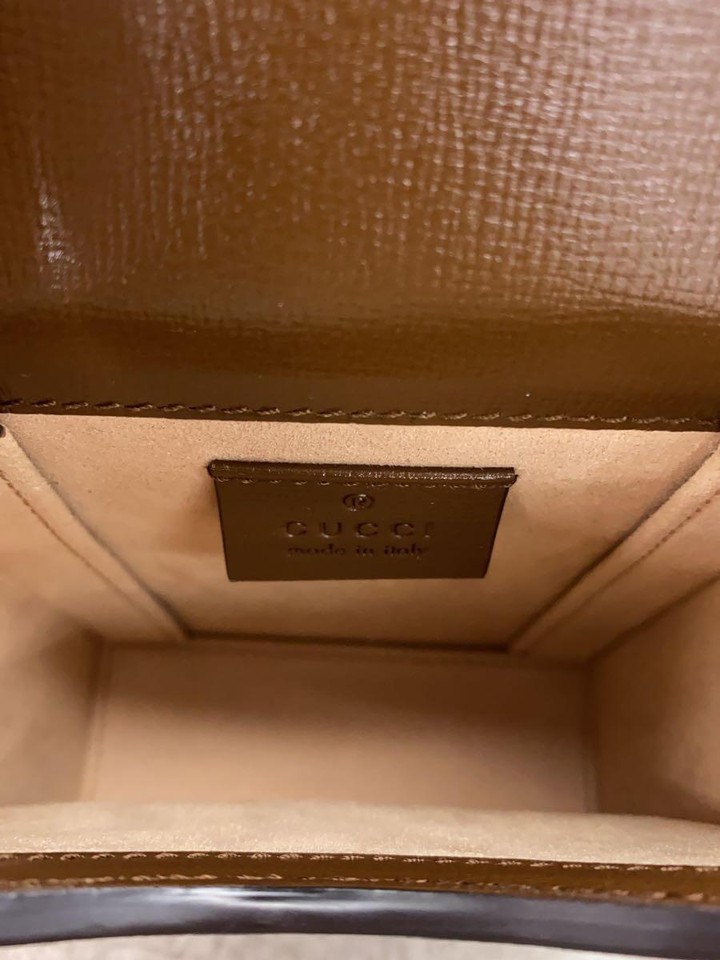 GUCCI mini bag Horsebit 1955 GG Supreme eBay